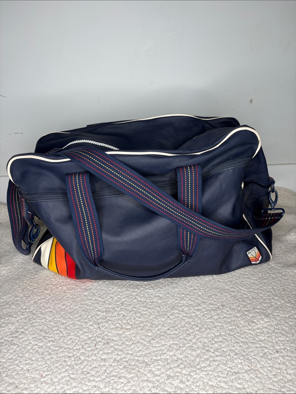 Marine Layer Navy Weekender Bag ML x LF